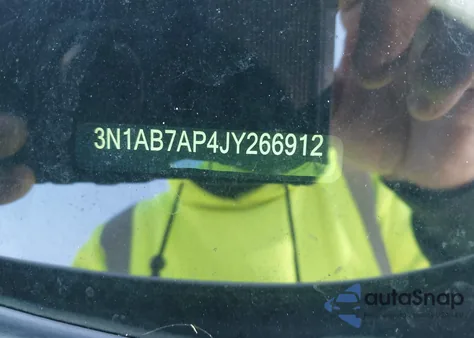 2018 Nissan Sentra Sv from USA, damaged, VIN 3N1AB7AP4JY266912